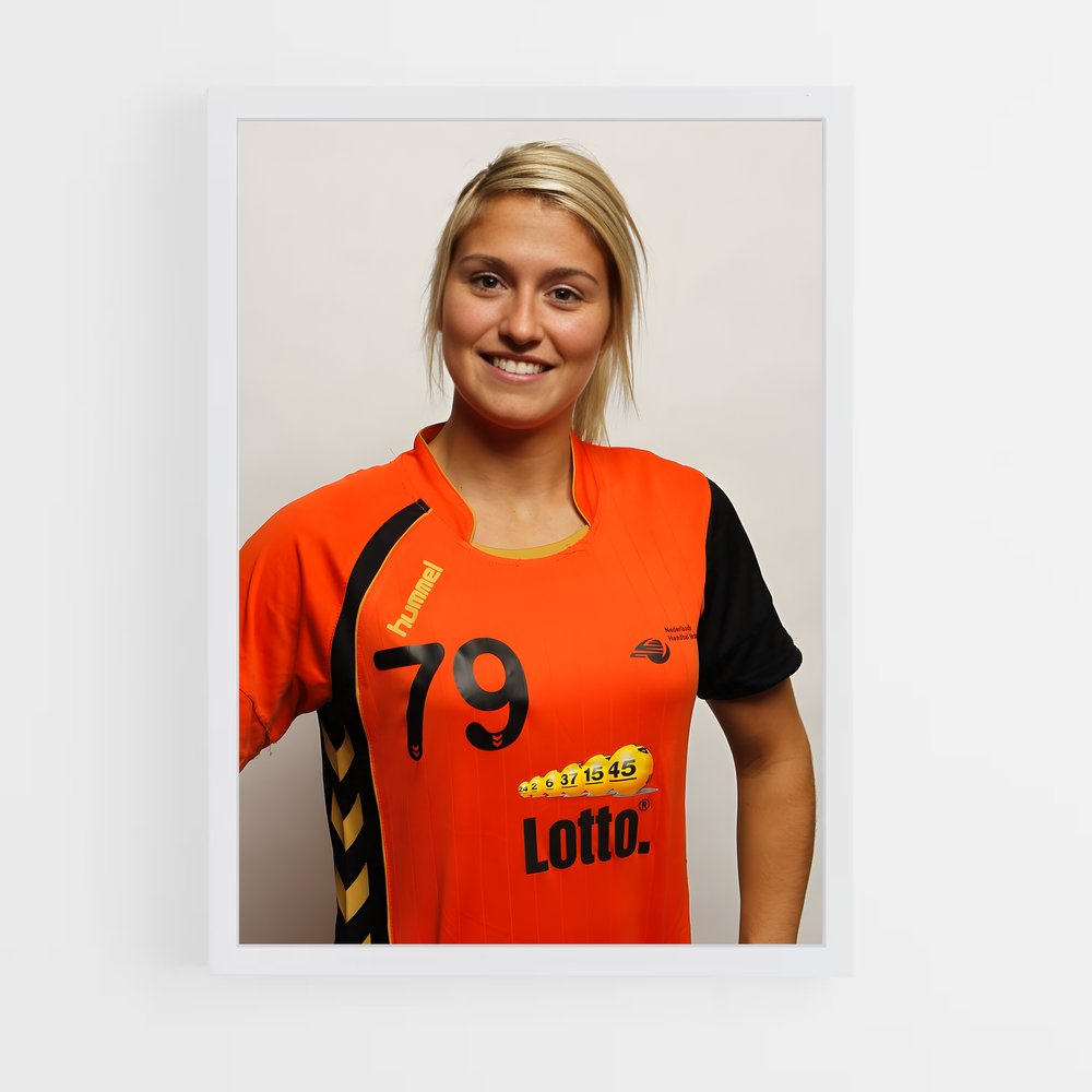 Poster Esbjerg en Couleurs – affiche Handball (vue 3)